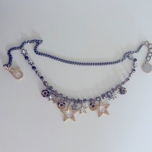 Dolce & Gabbana Star Crystal and Chain Necklace